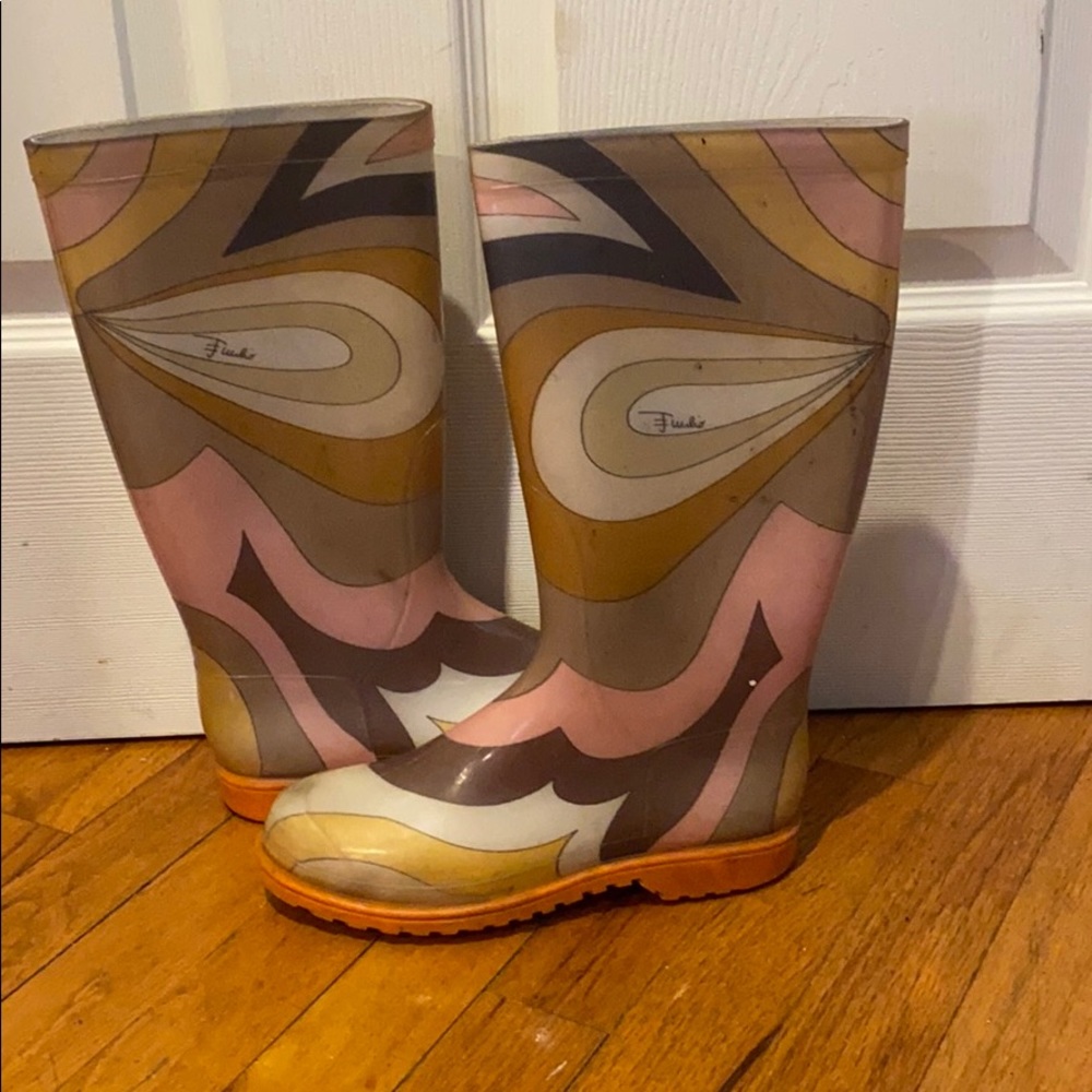 Emilio Pucci Rain boots